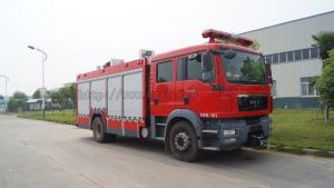 CAFS Foam Tanker Fire Truck