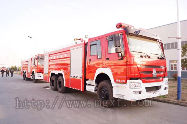 16000L Heavy Duty Foam Tank Fire Truck
